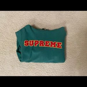 Supreme Collegiate Logo Hoodie